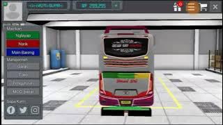 BUSSID Dewi Sri noisy exhaust   dashboard   dangdut