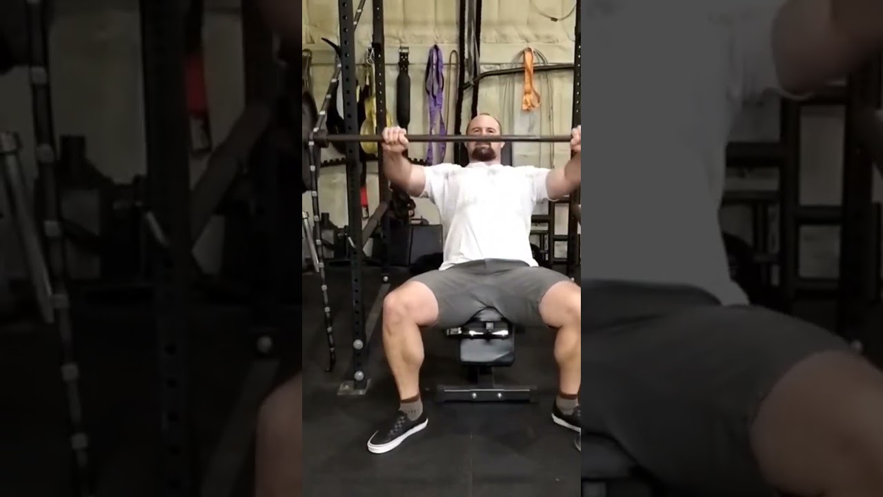 Machine Press alternative with hammock straps 