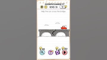 Brain Test Level 33 | Tricky Puzzles | Gameplay Walkthrough | Levels Solution | Sxorpio Gamer YT