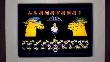 1991 Llamatron 2112 Atari ST Video Game
