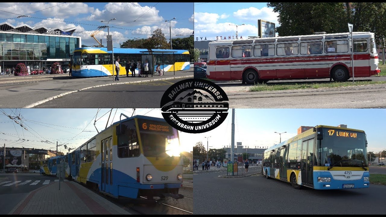 MHD Kosice | Public Transport in Kosice - YouTube