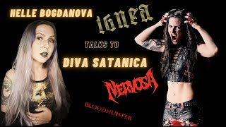 Nervosa &amp; Bloodhunter vocalist Diva Satanica on being in 2 bands, extreme vocal lessons, and more