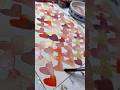 Watercolor bleeding hearts #ytshort #watercolorart #shortsfeed #calming