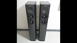 Jamo S 606 3-Way Audiophile Floorstanding Speakers Demo 