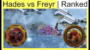 Hades vs Freyr | 1v1 Ranked | Age of Mythology
