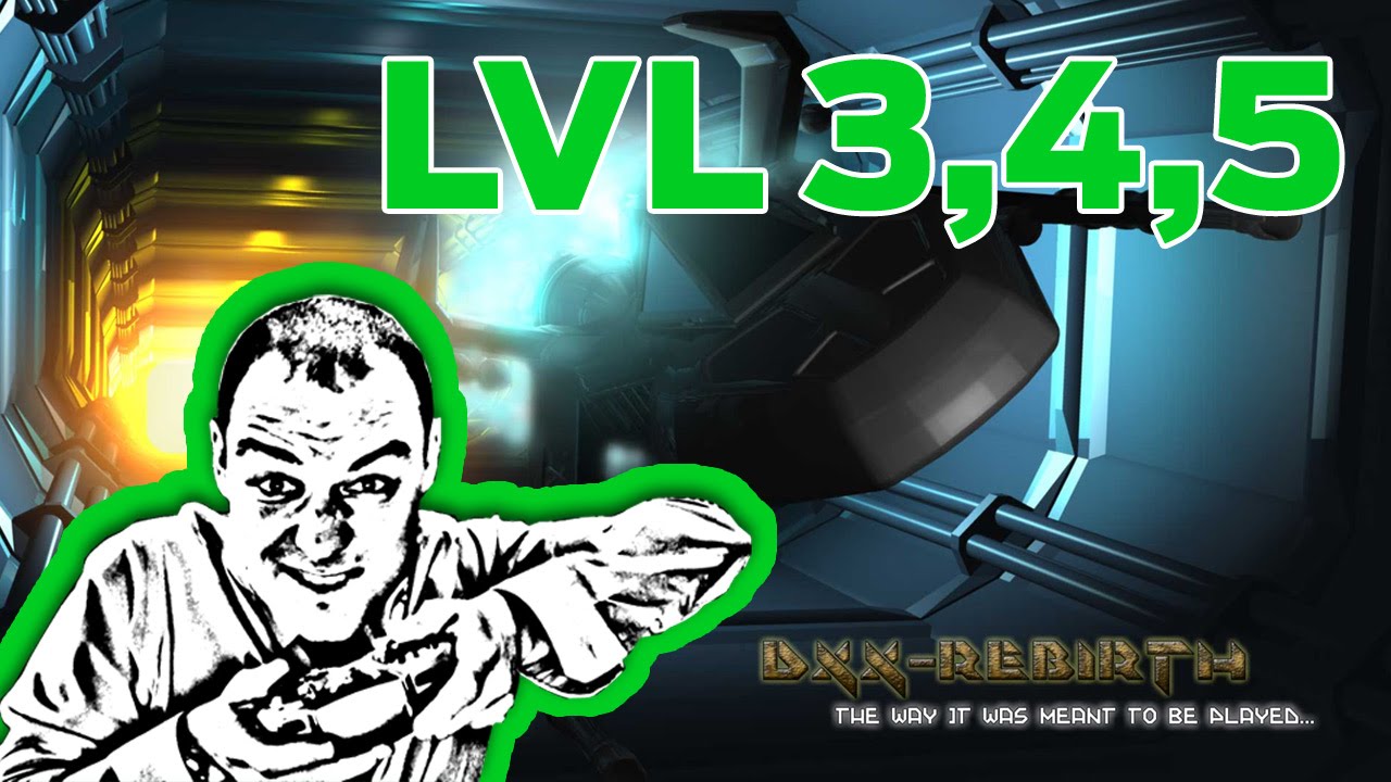 Let's Play Descent Rebirth Level 3, 4 & 5 YouTube