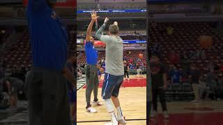 Luka Doncic Warms Up vs. Chicago Bulls 3/2/20