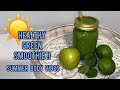 Delicious and Refreshing Green Smoothie!! || Raw Ingredients || Healthy &amp; Easy to Make