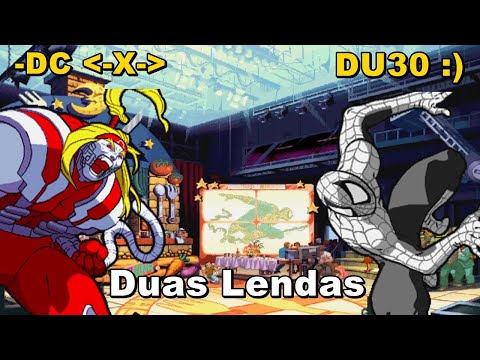 Partida Entre Lendas - Marvel Super Heroes vs Street Fighter.