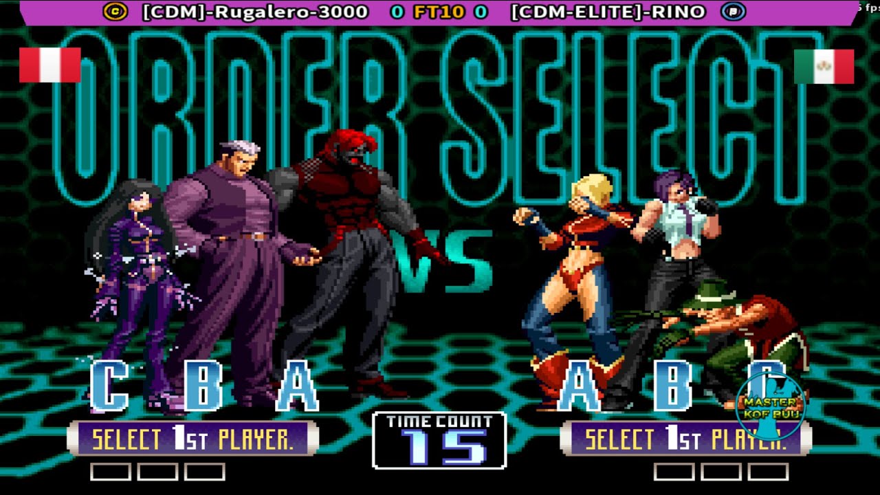 KOF 2002- RUGALERO SE ENFRENTA A LA MEJOR ANGEL