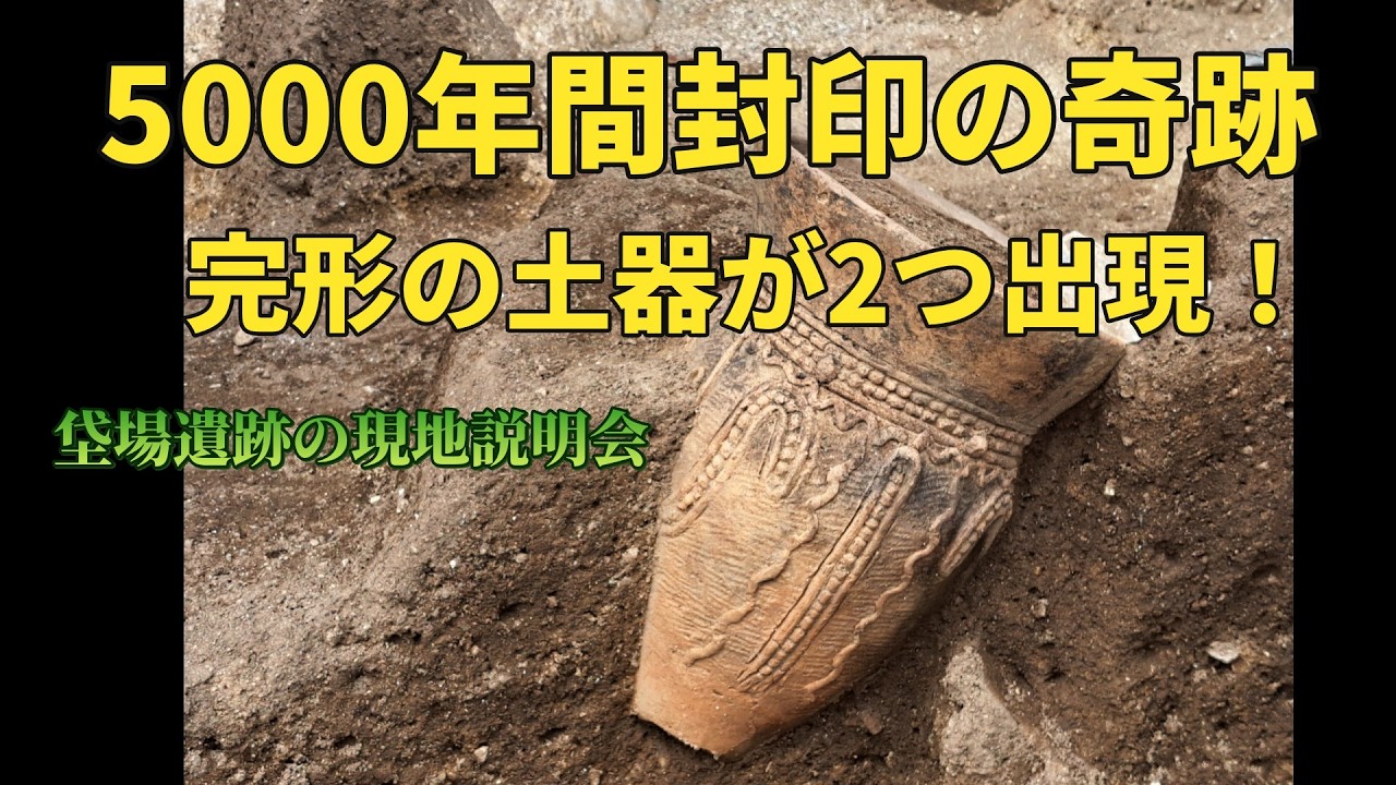 o(^▽^)o遥か昔、6000年(縄文時代)物の石筍(鍾乳石)の芸術品 The 5,000-Year Miracle] On-Site Briefing of the 