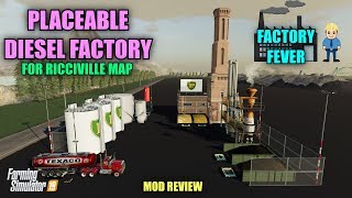 BP Placeable Diesel Factory & Storage Silo With Tanker Mod Review