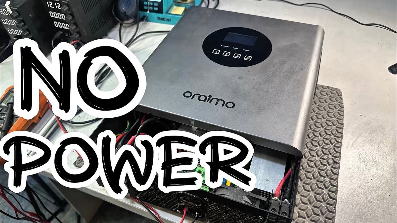 Oraimo Inverter Repair - No Power Caused by MOSFET & IGBT Failure