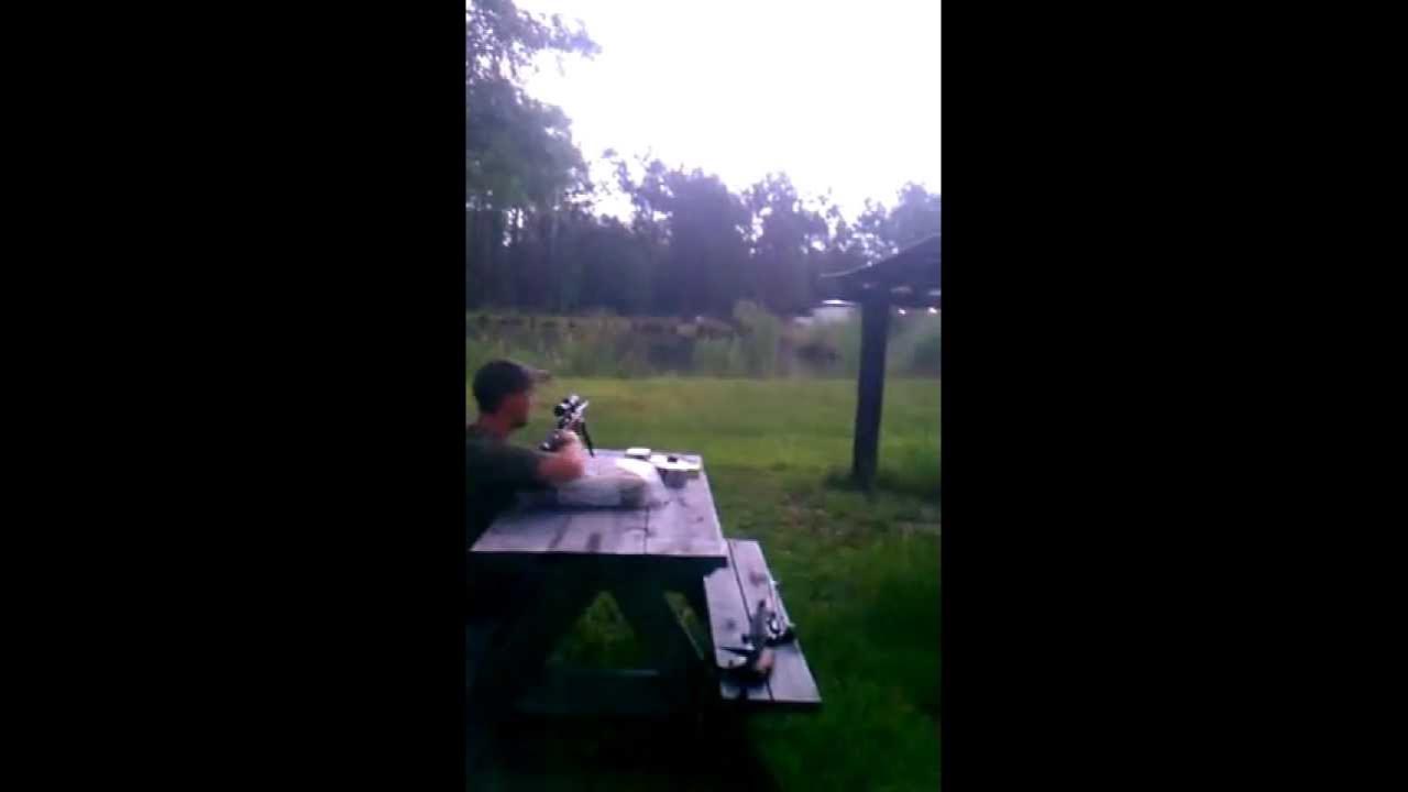 shooting a 3006 tracer over the pond YouTube