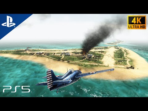 Air Conflicts: Pacific Carriers (PS4 EDITION) - PS5 [4K 60FPS] Gameplay