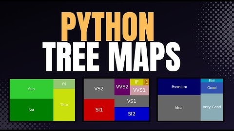 How to Make TREE MAPs in Python.
