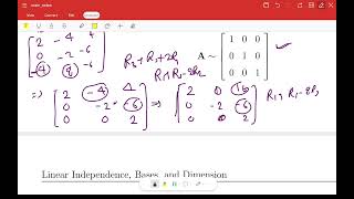 L19 Basis of vector space definition with solved problem by dr  hitesh kumar