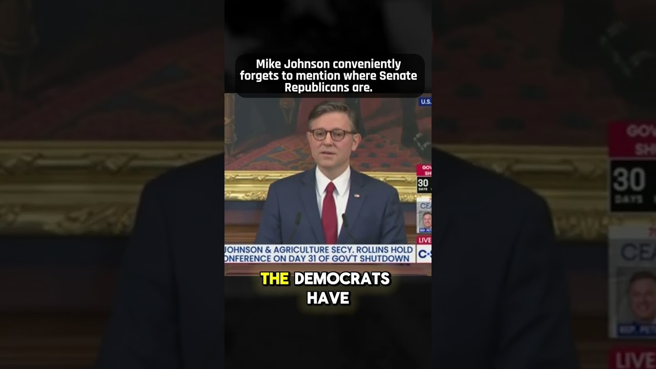 Mike Johnson is a TOTAL LIAR