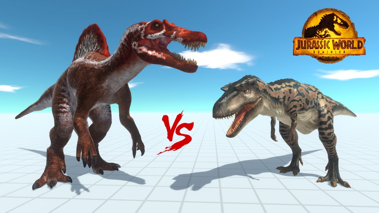 (JWE2) ALBERTOSAURUS vs SPINOSAURS - Animal Revolt Battle Simulator ...