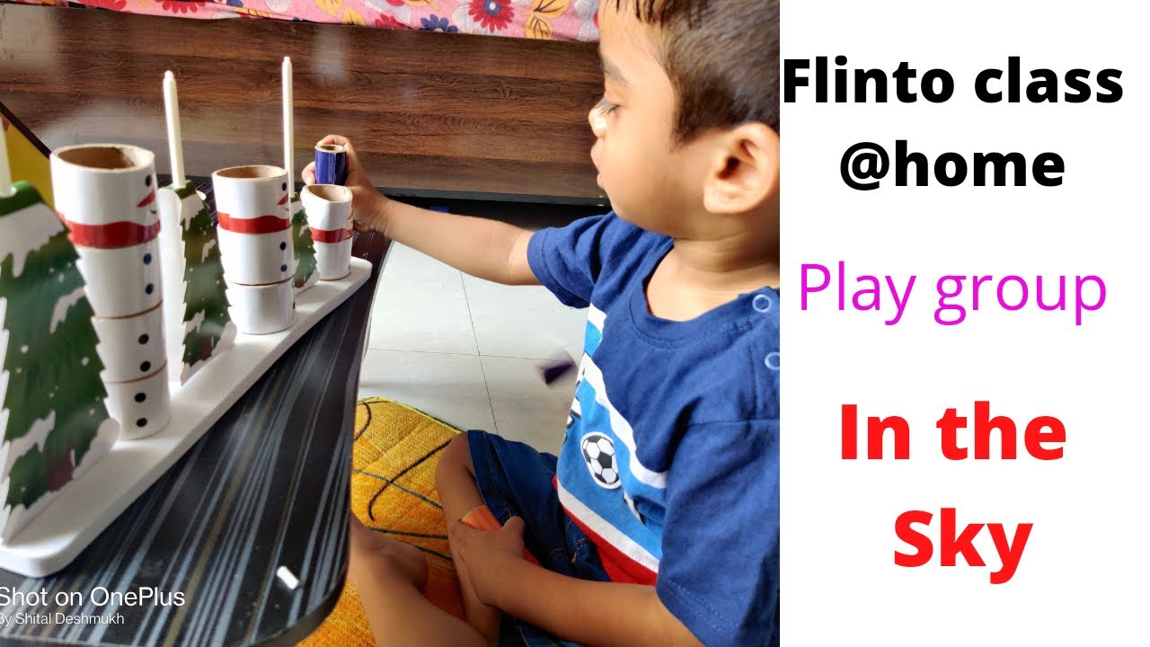 Flinto class@home|| play group || In the sky || Sarvesh Deshmukh