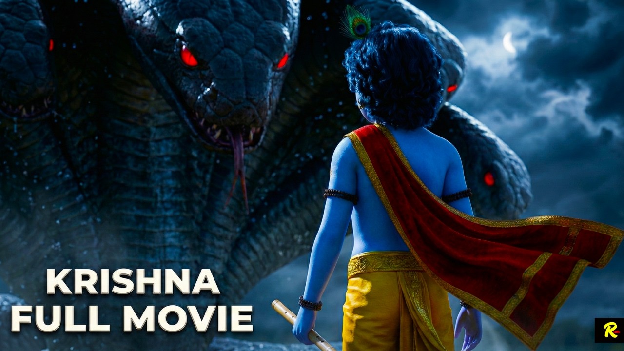 Lord Krishna Majestic Entry in Yamuna (Full Movie) | KRISHNA vs KALIYA NAG