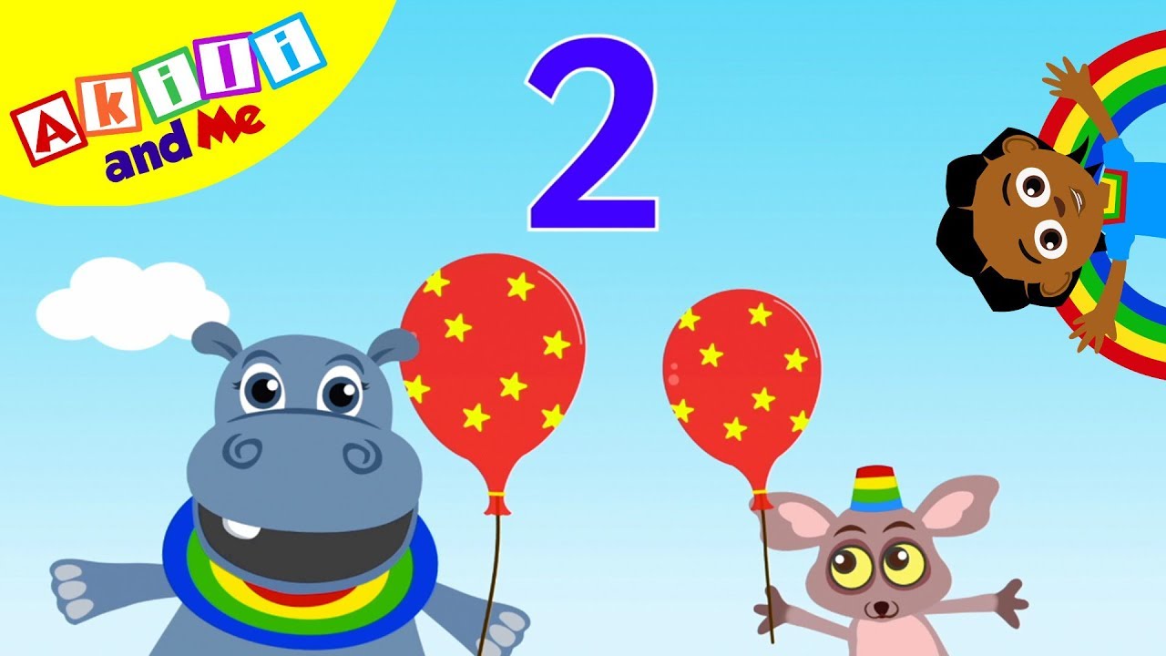 Tuimbe na Bush Baby na Happy Hippo | Hesabu na Akili and Me | Katuni za ...