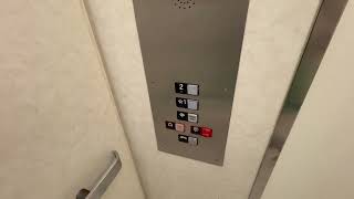 Modded Dover Hydraulic Elevator @ JCPenney, Galleria at Tyler mall, Riverside CA