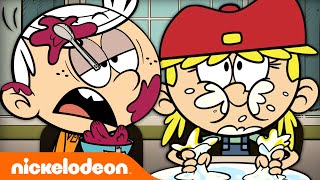 Loud House BREAKFAST Food Marathon 🍳 Fuel Up For Action w/ Lincoln Loud | @Nicktoons