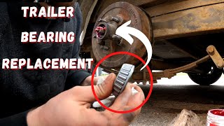 Famous How To Replace Trailer Wheel Bearing (START to FINISH) | How To Set and Repack Wheel Bearings Wealth