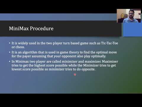 MiniMax Procedure [Adversarial Search] Theory
