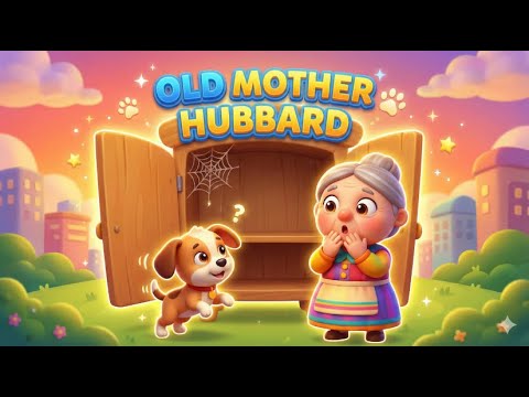 Old Mother Hubbard | Fun 3D Animated Nursery Rhyme for Kids - YouTube