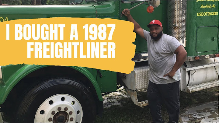 I bought the oldest  cheapest cleanest semi truck ever