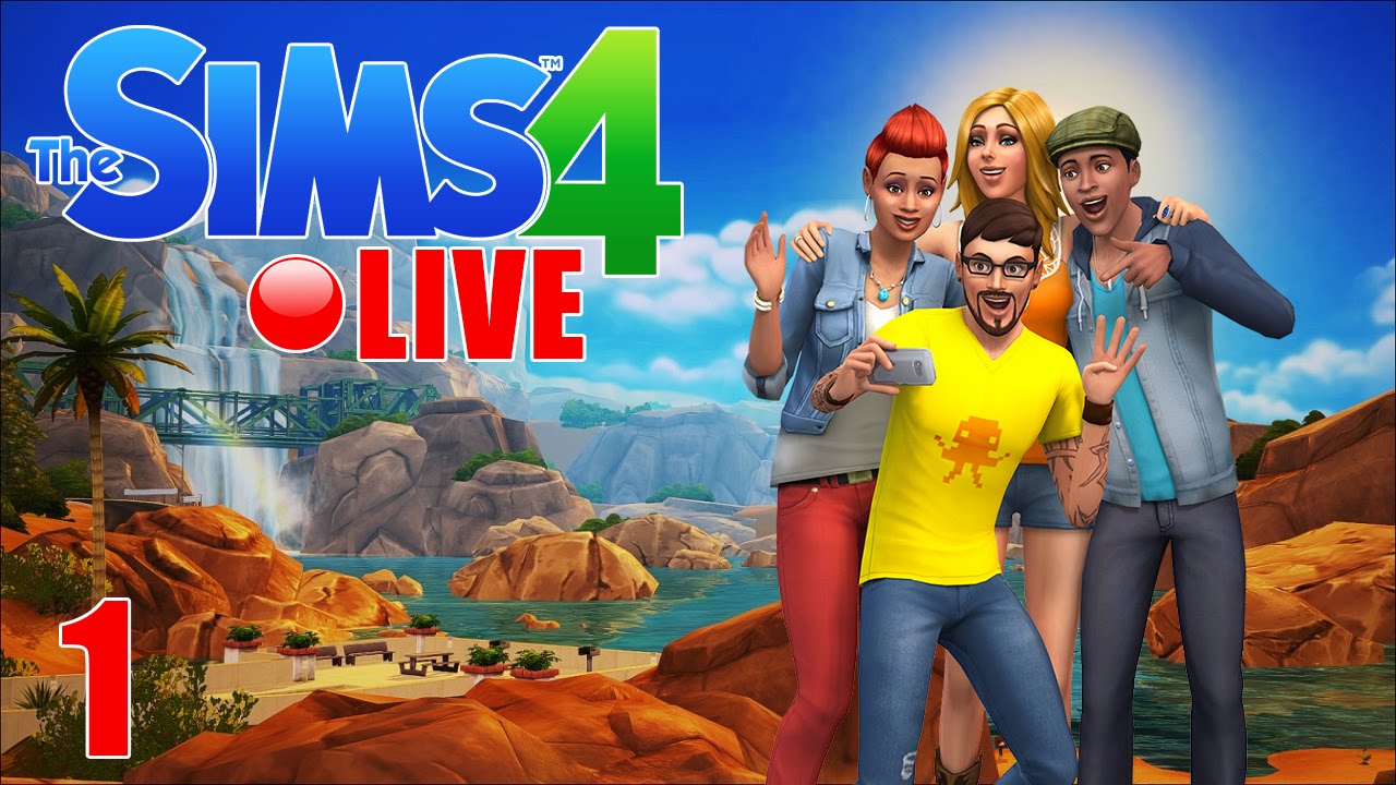 CITY LIVING HYPE! - Sims 4 - The Sims 4 Live Ep.1 - YouTube