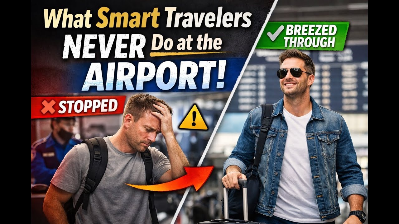 What Smart Travelers NEVER Do at the Airport (Big Mistakes)
