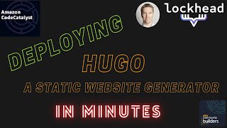 Deploying a web-site based on Hugo through CodeCatalyst within minutes