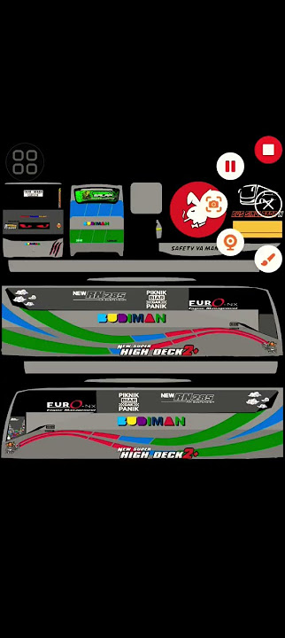 Sahre 4 livery bus simulator x by maher gamers link di komentar ❗️