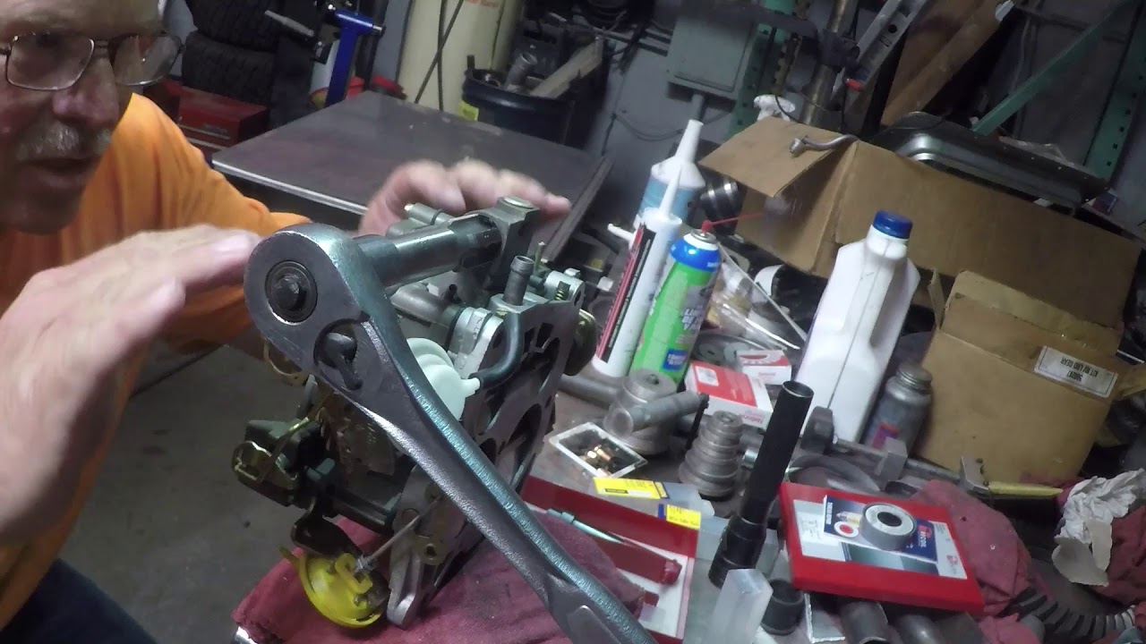 ROCHESTER QUADRAJET FUEL INLET HELICOIL YouTube