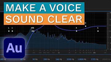 How to Make Your Voice Sound Clear by Removing Muffled Audio and Reverb - Adobe Audition Tutorial