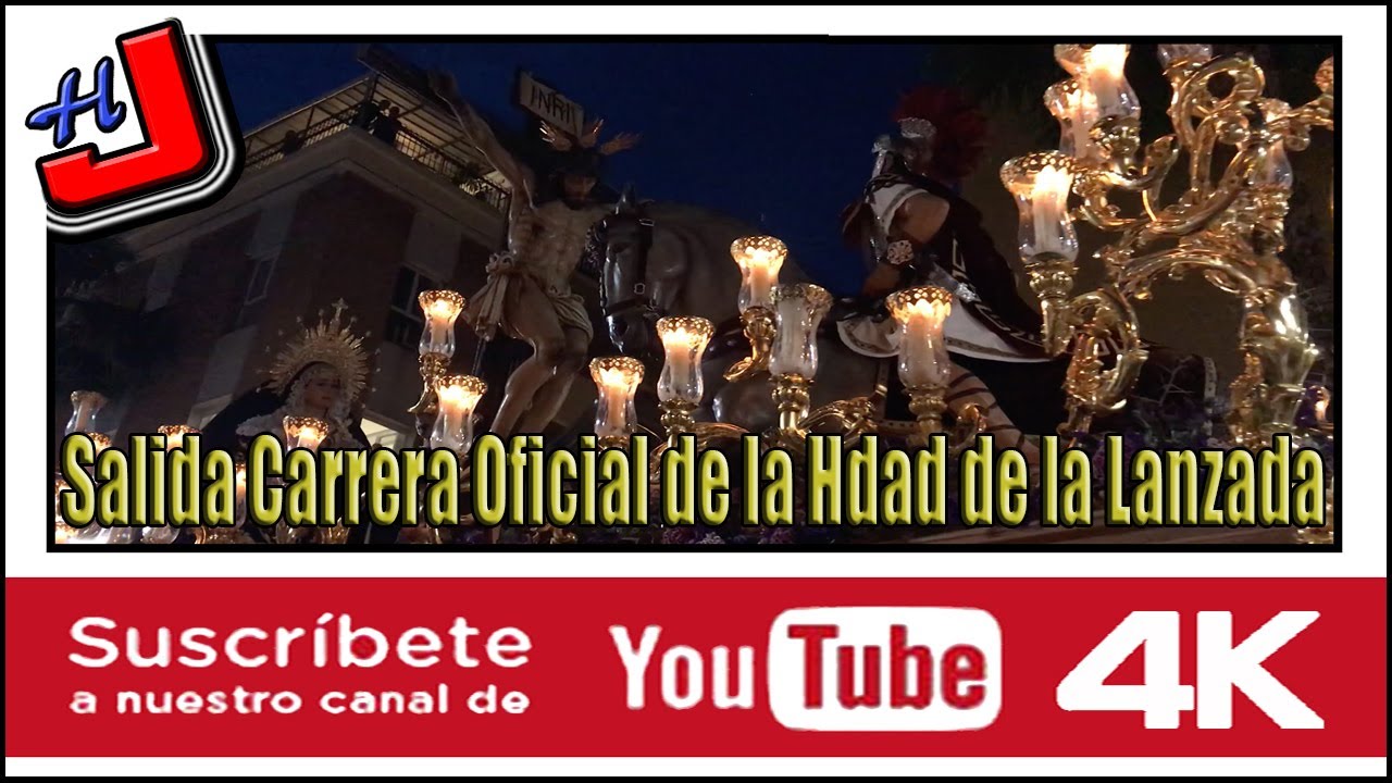 ⛪️ MOMENTAZOS 🎶 | 🕯Salida Carrera Oficial de la Hdad de la Lanzada 🥁 | Semana Santa 2019 🕯| 4K 📹