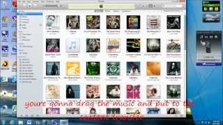 How to put a music on Sony Walkman mp3 (HD) screenshot 3