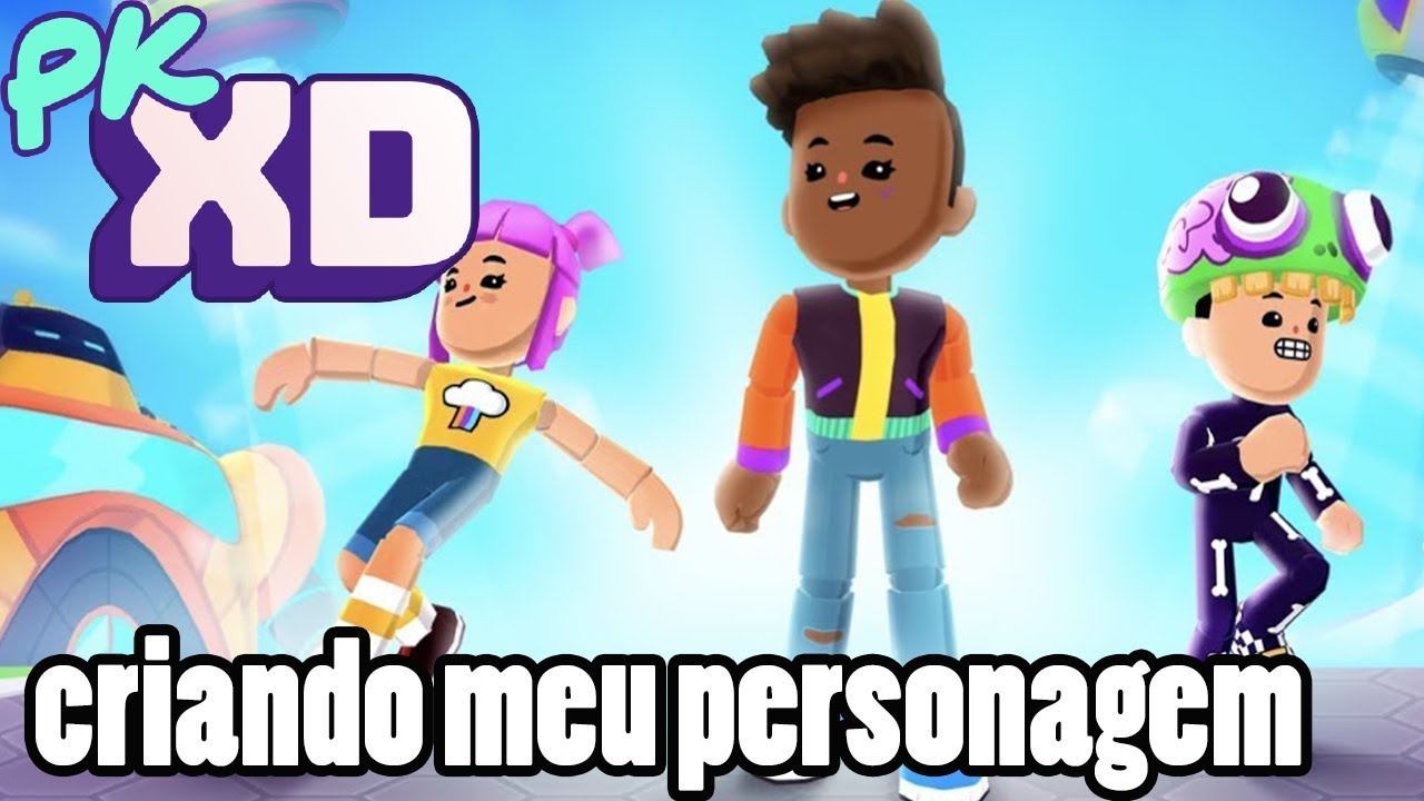 PK XD PRIMEIRA VEZ JOGANDO! (Criando meu personagem) - YouTube