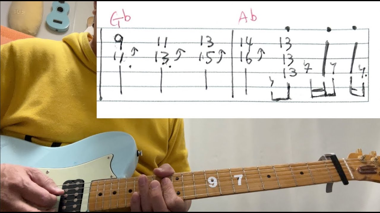 Mrs. GREEN APPLE - ニュー・マイ・ノーマル❷【Guitar】めっちゃゆっくりレッスン【TAB】