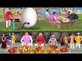 Underground Anda Omelette Egg Biryani Food Challenge Hindi Stories Hindi Kahaniya Funny Comedy Video