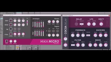 Mika Micro and Cocoa Delay by tesselode