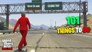 101 Things to Do When You're Bored in GTA Online