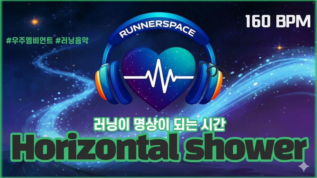 [160 BPM] Horizontal shower /러너스 하이(Runner's High)로 가는 최단 경로 사운드트랙