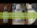 Review Portable Water and Milk Warmer, HIYAKOI Bottle Warmer On The Go Fast Heating for Baby Formula