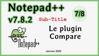 Installation et utilisation du plugin Compare sur Notepad++