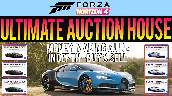 Forza Horizon 4 - ULTIMATE AUCTION HOUSE GUIDE! Make Between 1M-100M An Hour - DayDayNews