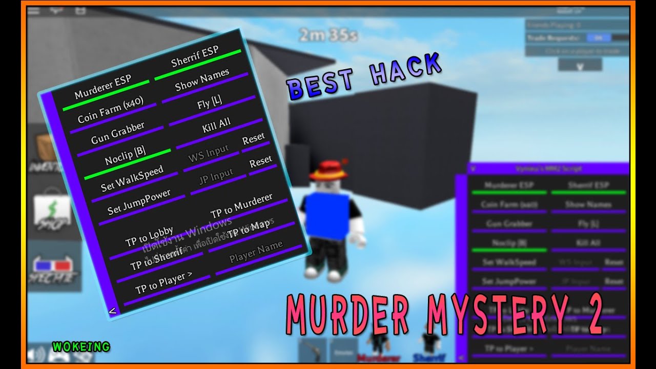 The Best Hack Murder Mystery 2 Fly Speed Through And More Youtube - hacks for roblox murder mystery 2 speed